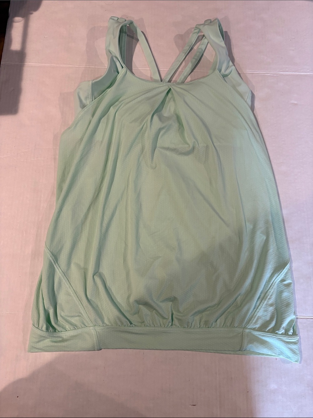 Lululemon Mint Green Performance Tank Top
